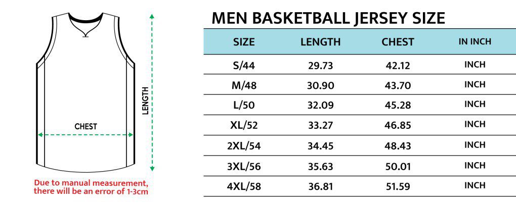 NBA Men Basketball Jersey Size 1